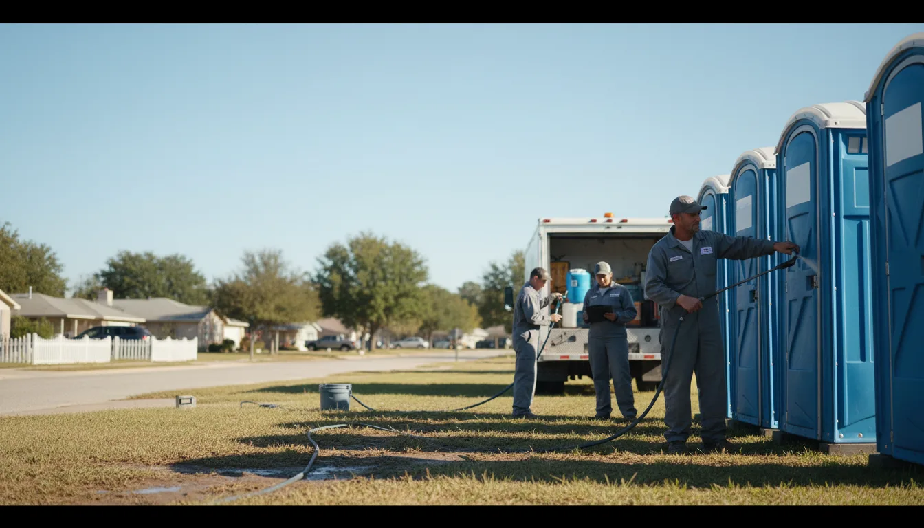 Long-Term Portable Toilet Rental in Mount Pleasant, AR near me